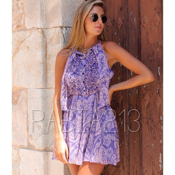 ZARA SHORT JUMPSUIT WITH PRINT - Picture 1 of 11